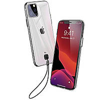 Силиконовый чехол со шнурком Baseus Transparent Key для iPhone 11 Pro Max