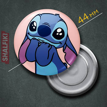 "Стіч (Ліло і Стіч)" магніт круглий Ø44 мм