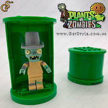 Конструктор мініфігурка Зомбі з відром Plants vs Zombie 6 см