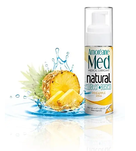 Гель-любрикант AM. Pineapple Water Based Lubricant з фітопланктоном, 50 мл