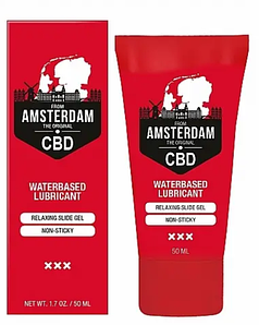 Вагінальний лубрикант Original CBD from Amsterdam - Waterbased Lubricant, 50 ml