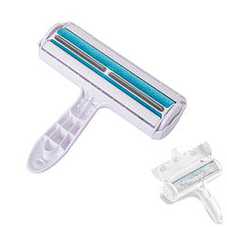 Щітка для прибирання шерсті домашніх тварин, з контейнером для збирання