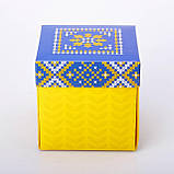 Упаковка для чашок з картону з кришкою (Вишиванка), фото 2