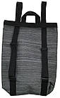 Рюкзак сумка два в одному Ucon Acrobatics Ruben Bag чорний із сірим, фото 4