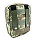 Аптечка тактична військова підсумок Weatro 18*13*7 см Камуфляж aptk-ua-001, фото 2