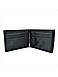 Чоловічий шкіряний гаманець-зажим Weatro 11 х 8 х 2 см Чорний wtro-168-24C, фото 2