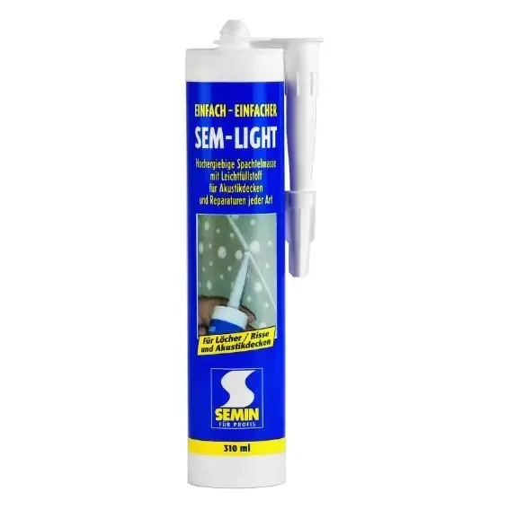 SEM LIGHT INTERIEUR - Надлегка безусадна шпаклівка. Semin 310 мл