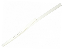 Термоусадкова трубка Ø 9.0/4.5 мм біла 1 метр