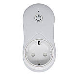 Розетка з таймером SMART 100-240В 10А WI-FI USB, фото 3