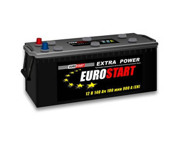 Акумулятор автомобільний EUROSTART(Євростарт) 140 Ah (900A) (R+) Україна Westa