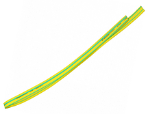 Термоусадкова трубка Ø 10.0/5.0 мм жовто-зелена 1 метр