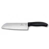Новинка Кухонный нож Victorinox SwissClassic сантоку 17 см, черный (6.8503.17B) !