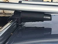 Багажник на крышу Opel Zafira 04-11 в сборе с алюмин. аэродинам. поперечинами на рейлинг "Кенгуру"