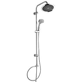 Система душова L-110 см, верхній душ 220 мм, душ ручний 3 режими, шланг 2 шт, картон