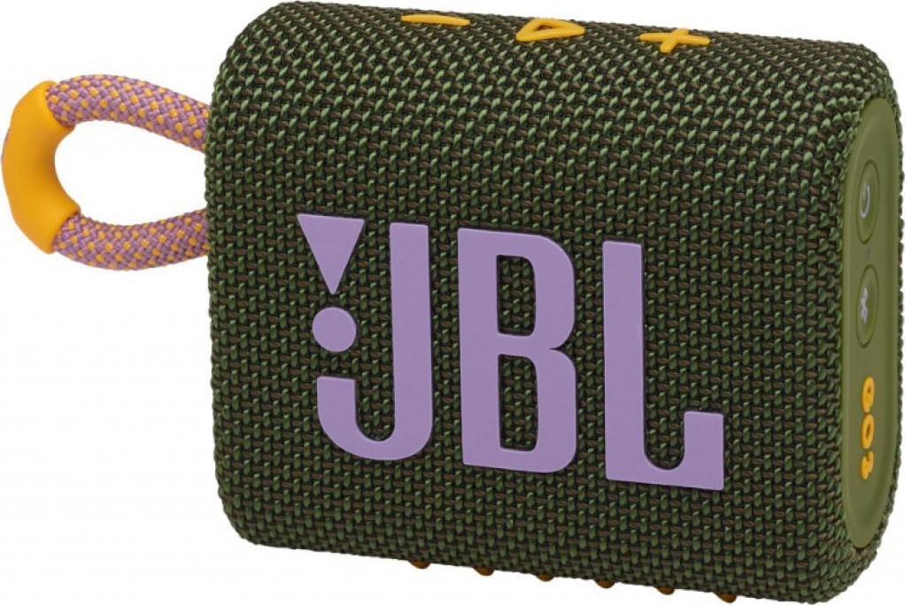 Колонка портативна Bluetooth JBL GO 3 Green (JBLGO3GRN)