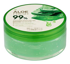 Універсальний гель з алое The Face Shop Jeju Aloe Fresh Soothing Gel, 300 мл