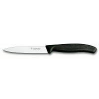Кухонный нож Victorinox SwissClassic для нарезки 10 см, черный (6.7703) - Топ Продаж!