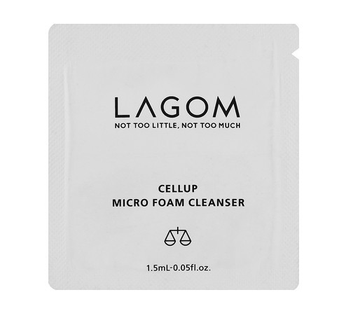 Пенка для умывания Lagom Cellup Micro Foam Cleanser 1.5ml - фото 1 - id-p1564755015