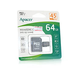 DR Карта пам'яті Apacer microSDHC Class 10 UHS-I, 64GB
