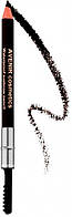Водостійкий олівець для бровей Avenir Cosmetics Eyebrow Waterprooof Pencil 2.2 г No 72 Чорний з графітом