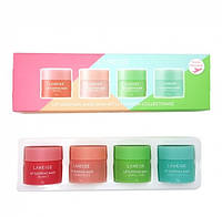 Набор масок для губ LANEIGE Lip Sleeping Mask Mini Kit 4шт х 8гр