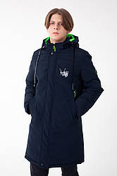 Дитячі куртки та пуховики зимові для хлопчиків зріст 140-170
