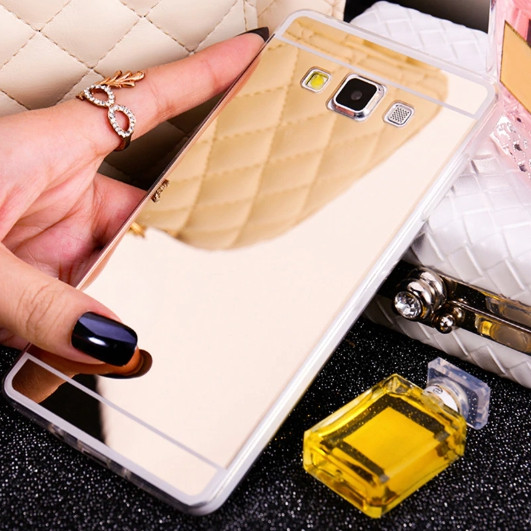 Дзеркальний силіконовий чохол для Samsung Galaxy J3 2015 (J387,67)/ J3 2016 (J310)