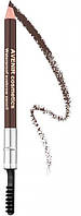 Водостійкий олівець для бровей Avenir Cosmetics Eyebrow Waterprooof Pencil 2.2 г No 80 Темний шоколад з пеплом