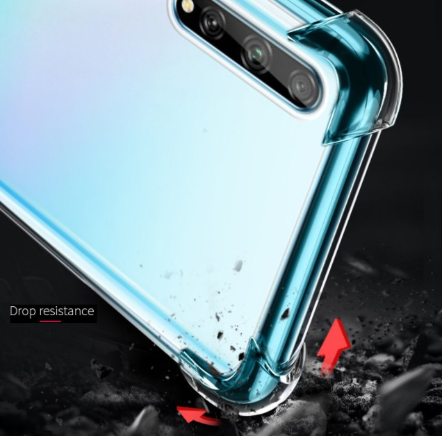 Протиударний прозорий чохол для Huawei Y8p (AQM-LX1) /Honor 10s