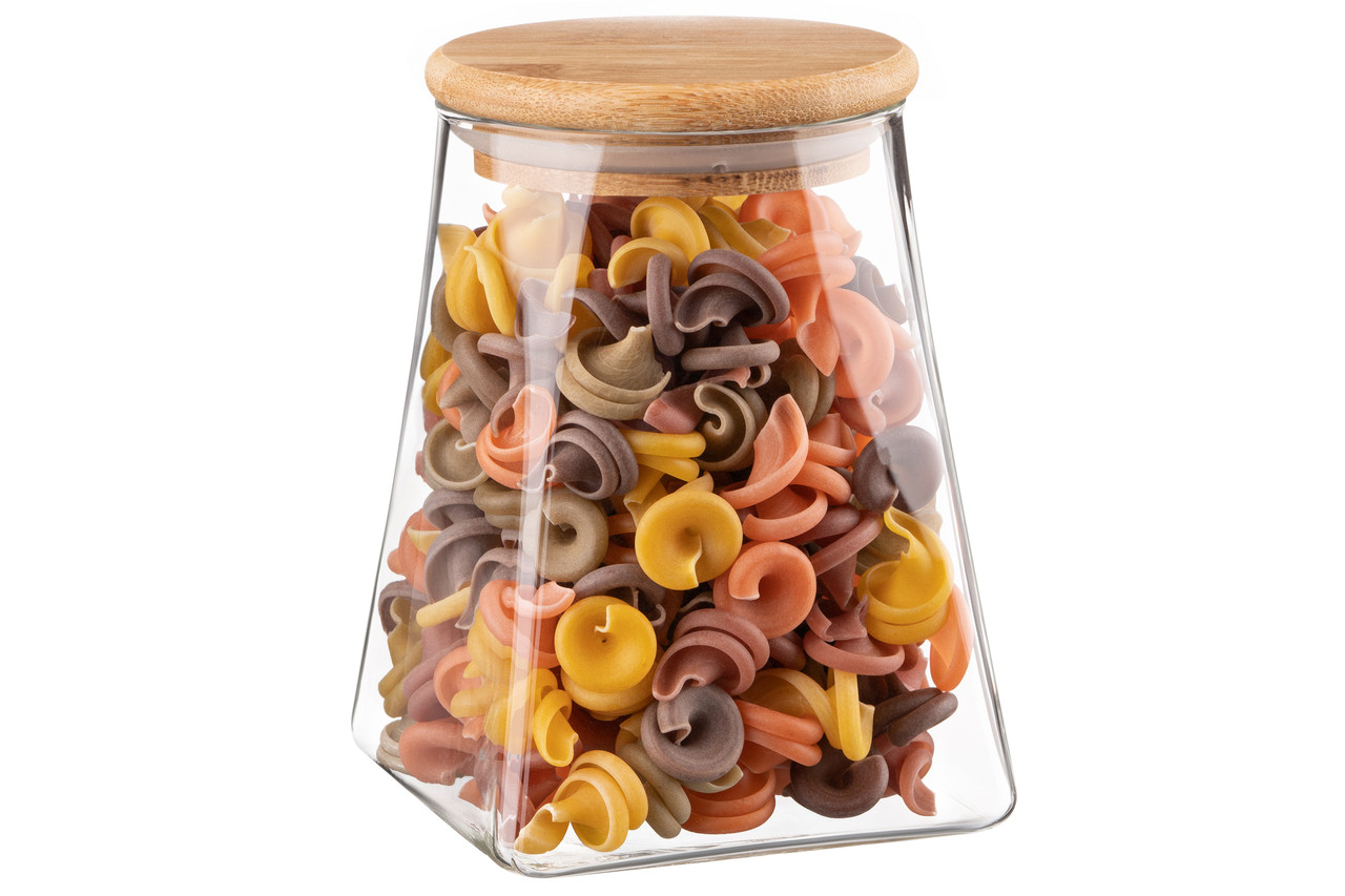 Набір з 3 банок для зберігання продуктів Ardesto Fresh 740 мл конус, фото 1