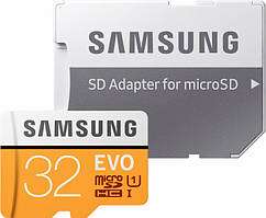 Карта пам'яті Samsung Plus Evo Micro SDHC 32GB Гарантія 1 рік