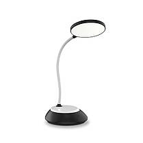 Настільна LED лампа Titanum DC3 TLTF-022B 7W 3000-6500K USB чорна TLTF-022B, фото 3