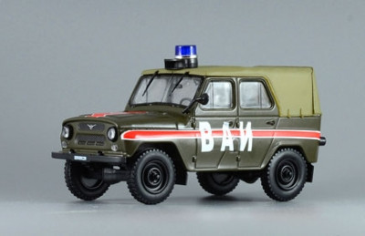 Автомобіль на Службі №8 УАЗ-469 ВАІ (Військова Автомобільна Інспекція) | Deagostini, фото 1
