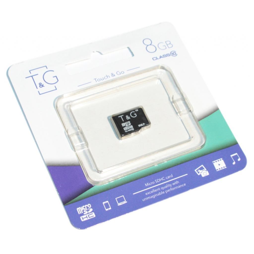 Карта пам'яті T&G 8 GB microSDHC Class 10 (TG-8GBSDCL10-00)