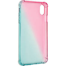 Чохол-накладка Ultra Gradient Case для iPhone XS Max Blue/Pink