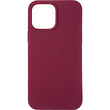 Чохол-накладка Original Full Soft Case для iPhone 13 Pro Max Marsala (Without logo)