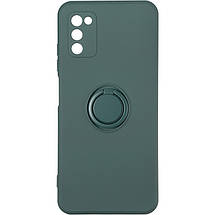 Чохол Gelius Ring Holder Case для Samsung A035 (A03) Dark Green, фото 2