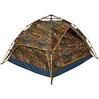 Палатка автоматична чотиримісна для туризму Zelart TY-0539 розп'яття лісу, фото 1