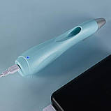 Електричний акумуляторний фломограф (аерограф) Tenwin 8084 у наборі для творчості, фото 7