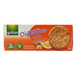 Печиво овес & апельсин (оранж) Гуллон Gullon Digestive 425g 15шт/ящ (Код: 00-00004289)