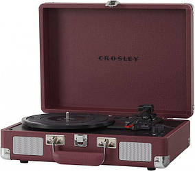 Програвач вінілових дисків Crosley Cruiser Deluxe Burgundy