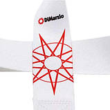 Ремінь гітарний DiMarzio DD2249 Jim Root #4 Signature ClipLock Strap White, фото 3