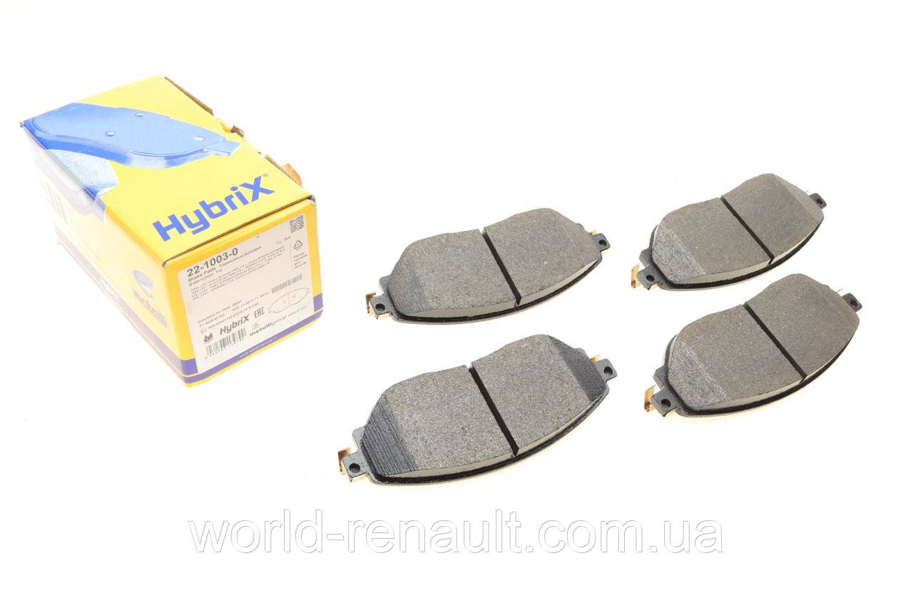 METELLI 22-1003-0 — передні гальмівні колодки на Рено Трафік III R9M 1.6dci з 2014г.