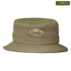 Панама чоловіча універсальна брезентова Acropolis ОШР-6 для мисливців і рибалок із сигнальною смужкою