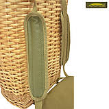 Кошик - рюкзак на 27 літрів Acropolis для збору грибів, овочів, фруктів. Плетений кошик для збору грибів, фото 5