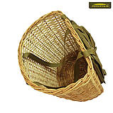Кошик - рюкзак на 27 літрів Acropolis для збору грибів, овочів, фруктів. Плетений кошик для збору грибів, фото 7