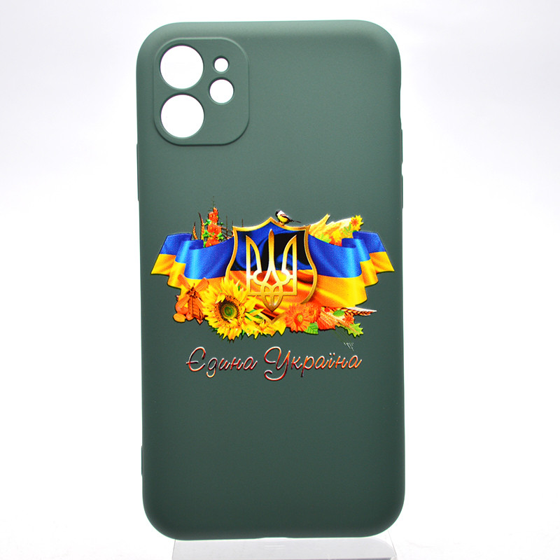 Чохол з патріотичним прнтом (Єдина Україна) TPU Print Glory to Ukraine для iPhone 11, фото 1