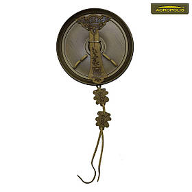 Дошка з натурального дерева для трофеїв мисливця Acropolis ДТ-51 зі шкіряними вставками