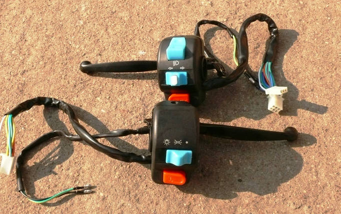 Перемикач керма GY6-(пара), WIND, фото 1