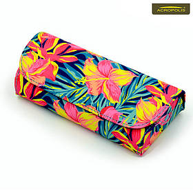 Футляр для окулярів Acropolis Ф-08/16 текстиль, жорсткий, жіночий, для окулярів (150x65x30 мм)